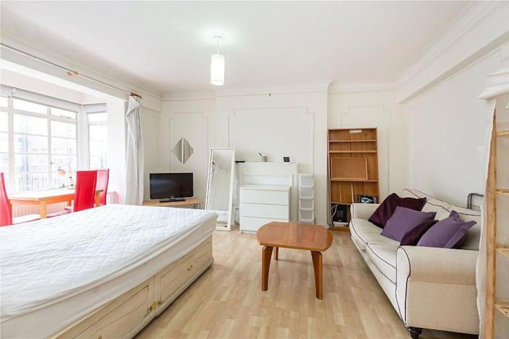 King-Sized Studio, 6Th Floor + Lift, Regent'S Park Londres Exterior foto